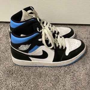 Nike Air Jordan UNC North Carolina University Blue high tops